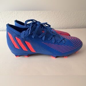 Adidas Predator Edge.3 FG “Sapphire Edge Pack” Soccer Cleats | Blue Turbo